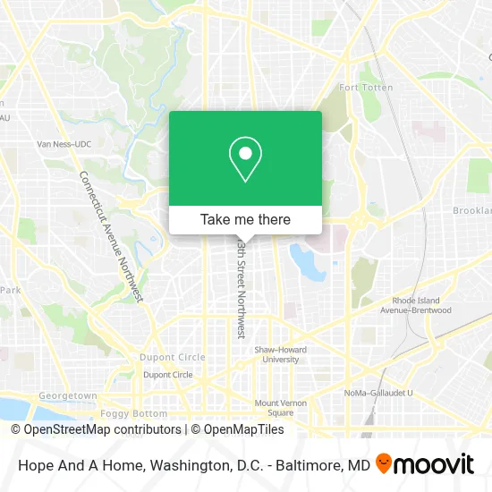 Hope And A Home map