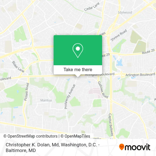 Christopher K. Dolan, Md map