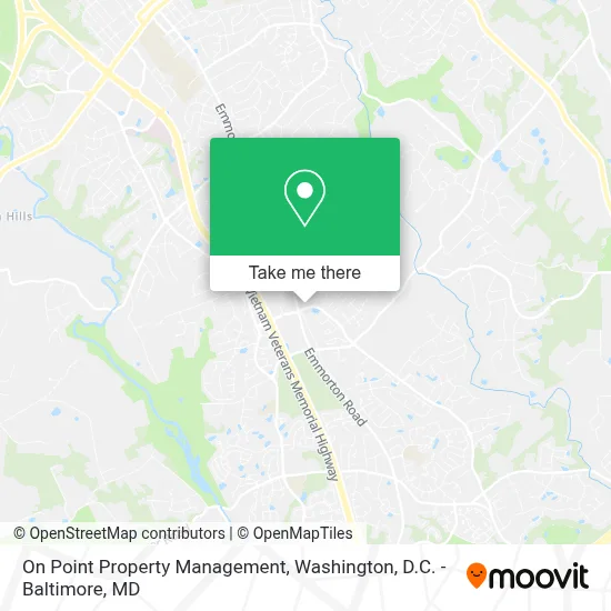 On Point Property Management map