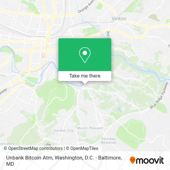 Unbank Bitcoin Atm map