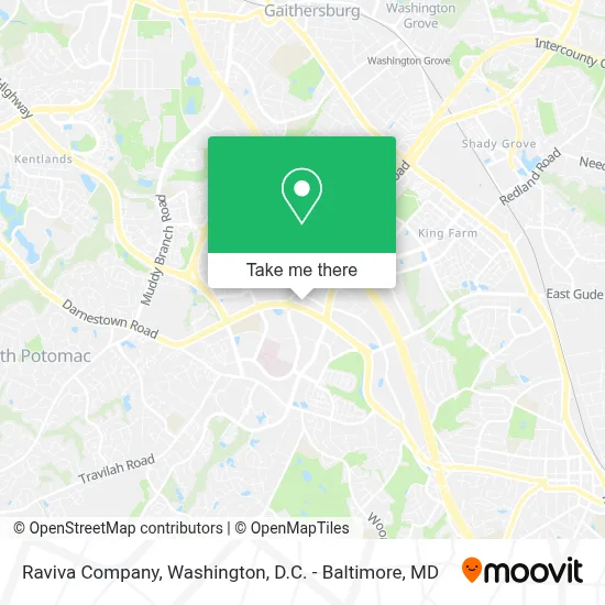 Raviva Company map