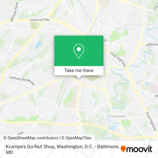 Krumpe's Do-Nut Shop map