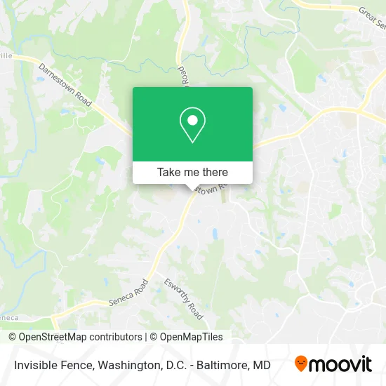 Invisible Fence map