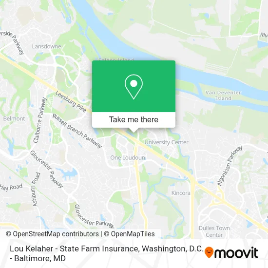 Lou Kelaher - State Farm Insurance map