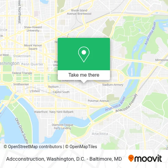 Adcconstruction map