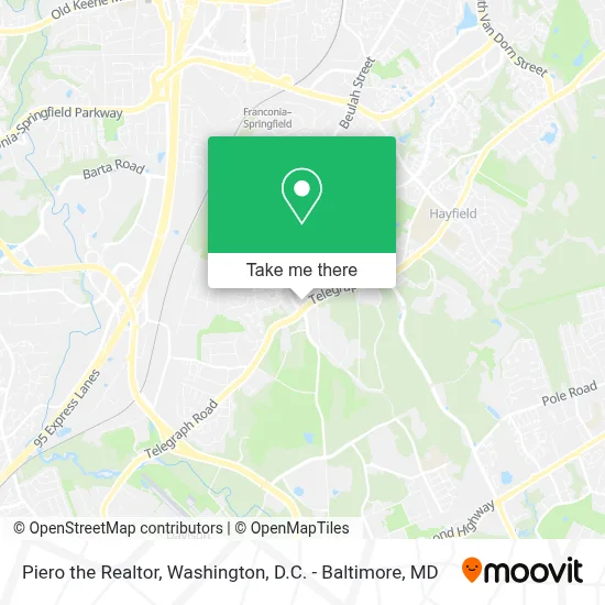 Piero the Realtor map