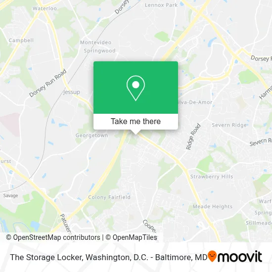 The Storage Locker map