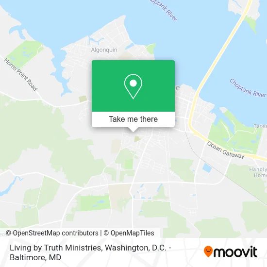 Living by Truth Ministries map