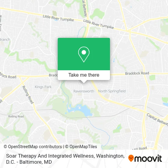 Soar Therapy And Integrated Wellness map