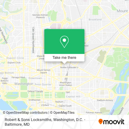 Robert & Sons Locksmiths map