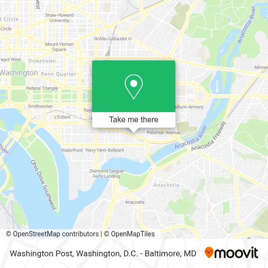 Washington Post map