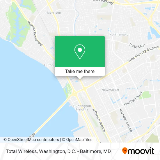 Total Wireless map