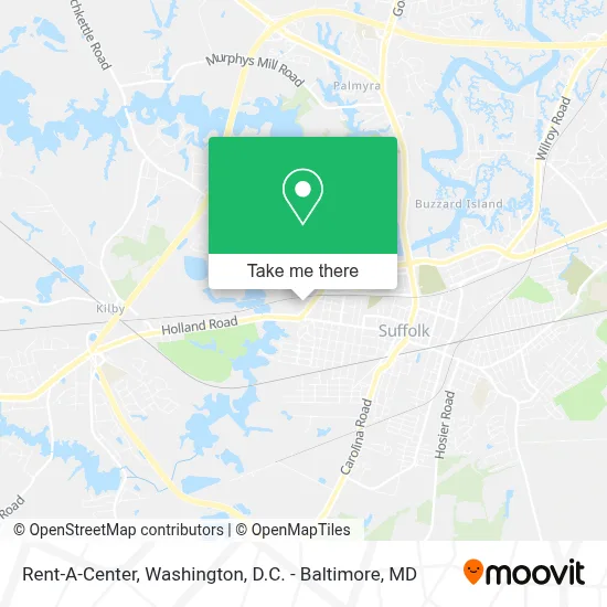 Rent-A-Center map