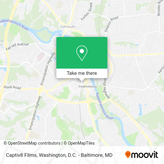 Captiv8 Films map