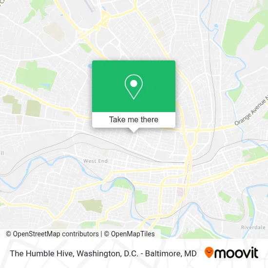 The Humble Hive map