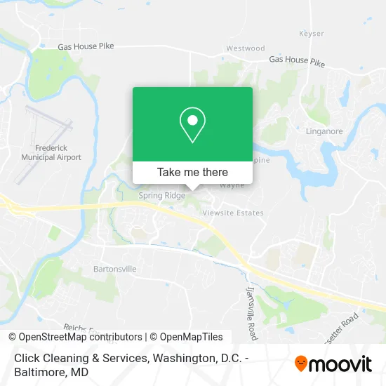 Click Cleaning & Services map