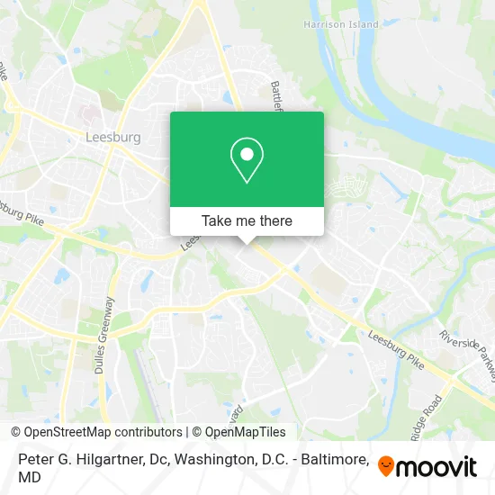 Peter G. Hilgartner, Dc map