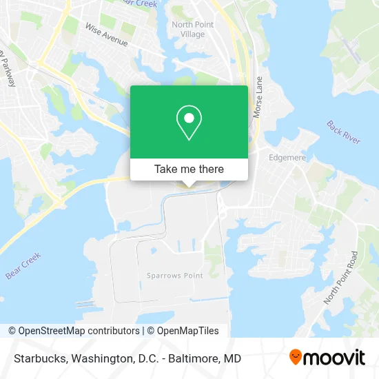 Starbucks map