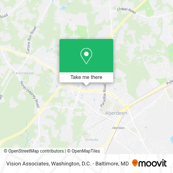Vision Associates map