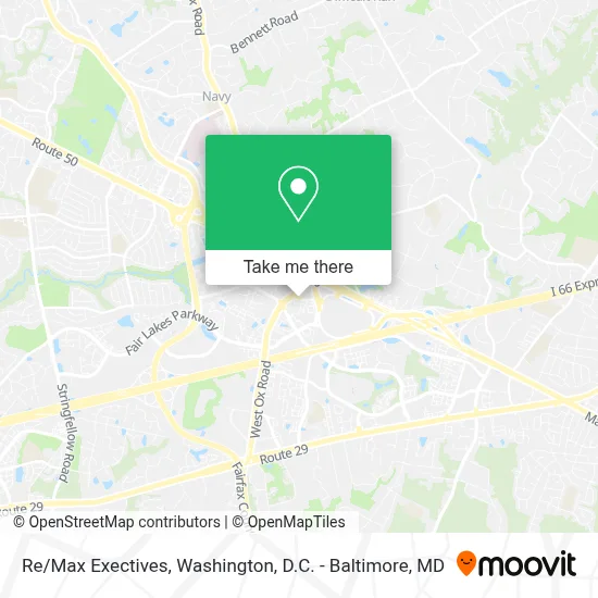 Re/Max Exectives map