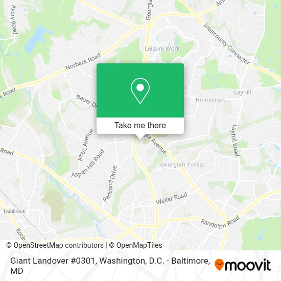 Giant Landover #0301 map