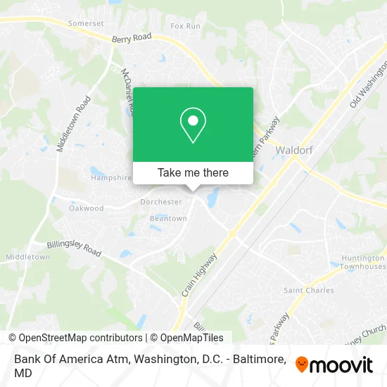 Bank Of America Atm map