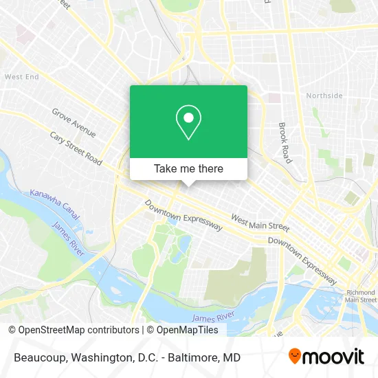 Beaucoup map