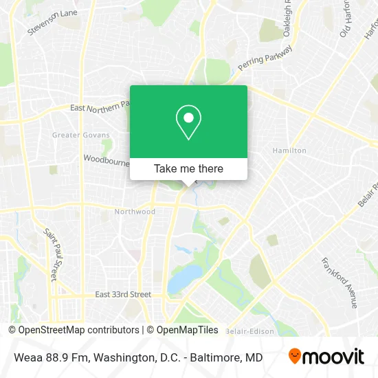 Weaa 88.9 Fm map