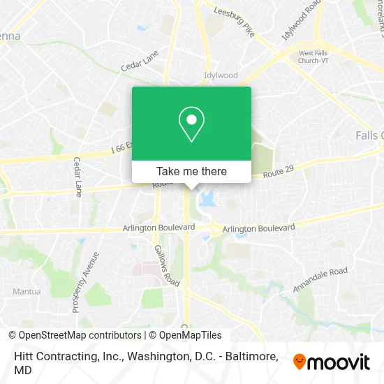 Hitt Contracting, Inc. map