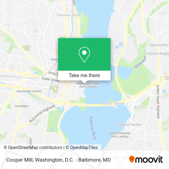 Cooper Mill map