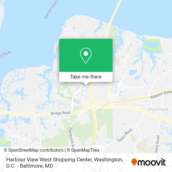 Harbour View West Shopping Center map