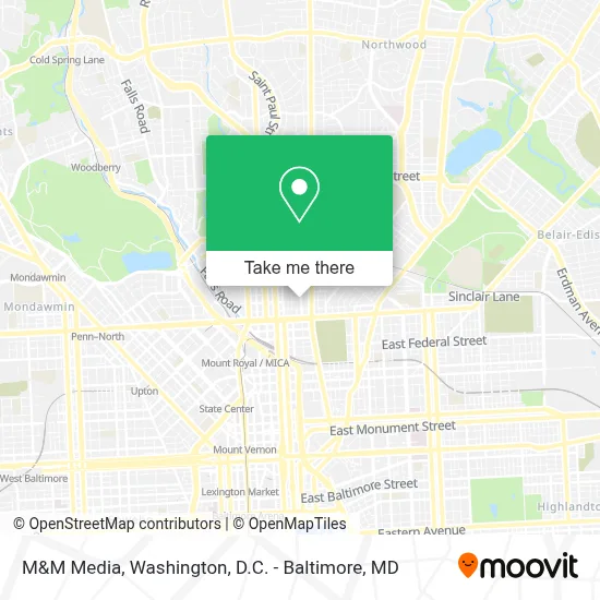 M&M Media map