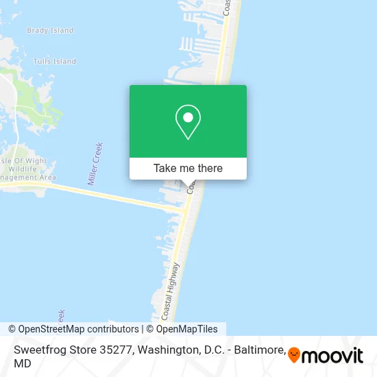 Sweetfrog Store 35277 map