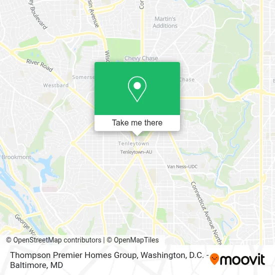 Thompson Premier Homes Group map