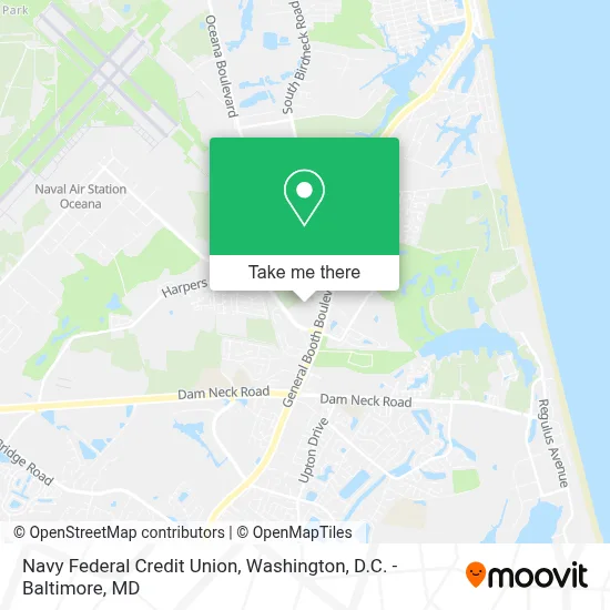 Navy Federal Credit Union map