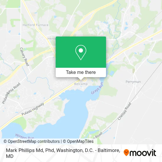 Mark Phillips Md, Phd map