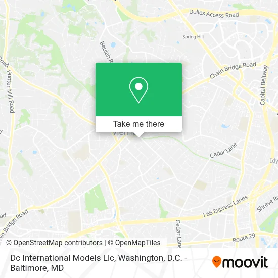 Dc International Models Llc map