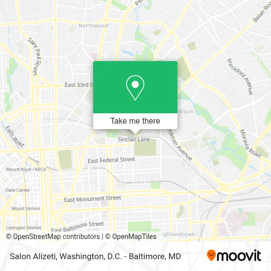 Salon Alizeti map