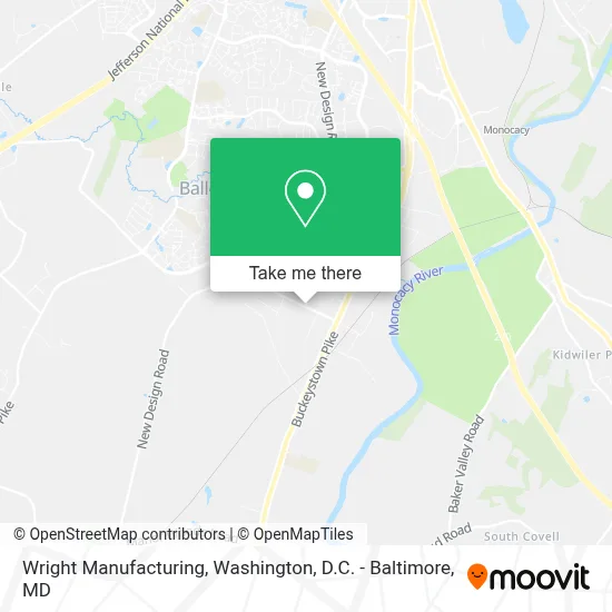 Wright Manufacturing map