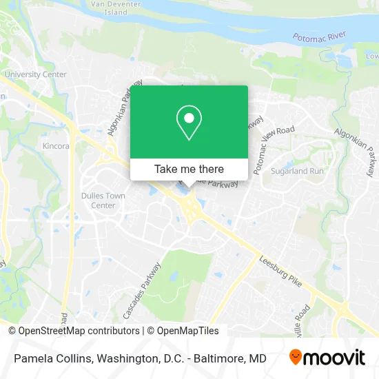 Pamela Collins map