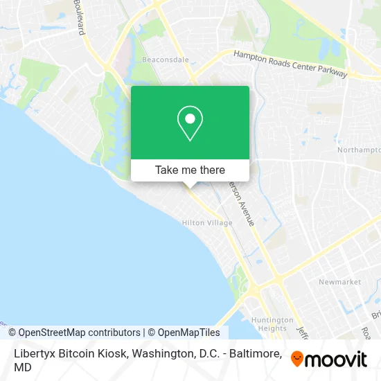 Libertyx Bitcoin Kiosk map