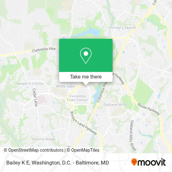 Bailey K E map