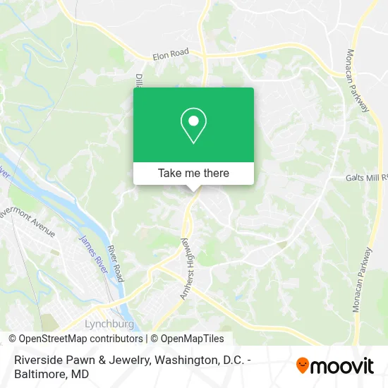 Riverside Pawn & Jewelry map