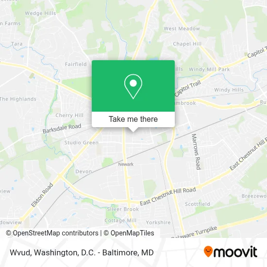 Wvud map