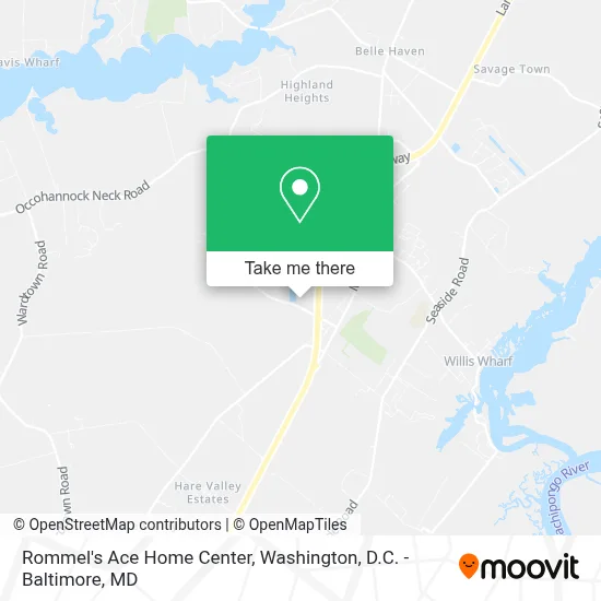 Rommel's Ace Home Center map