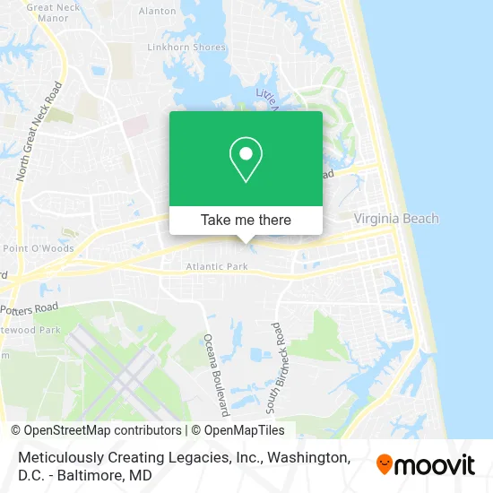 Meticulously Creating Legacies, Inc. map