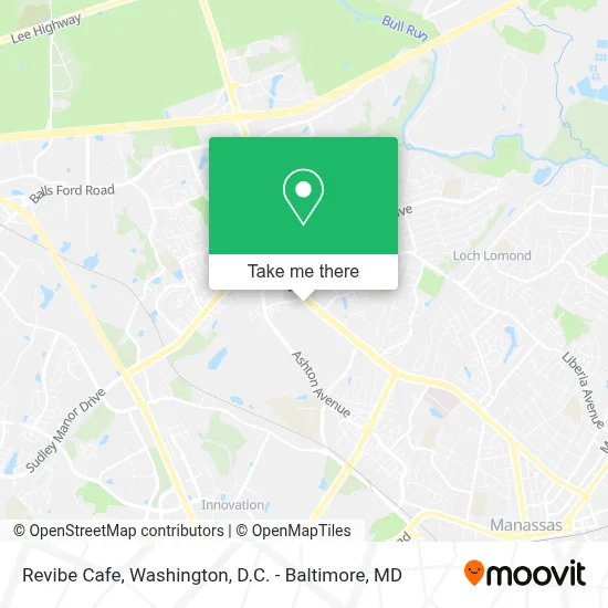 Revibe Cafe map