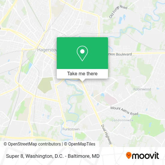 Super 8 map