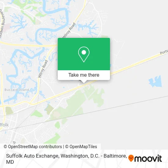 Suffolk Auto Exchange map