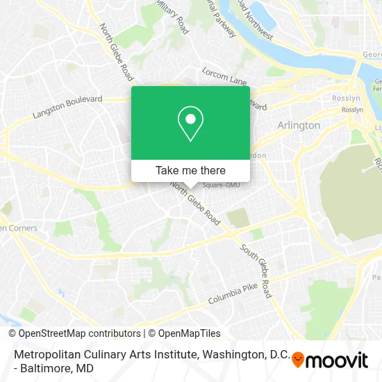 Metropolitan Culinary Arts Institute map